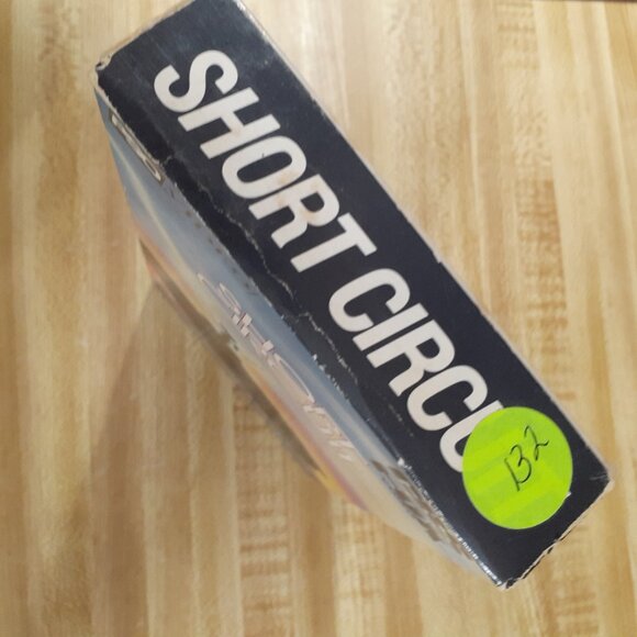 Short Circuit 1986 VHS CBS FOX 80s Sci-Fi Ally Sheedy Fisher Stevens Guttenberg - Picture 5 of 7